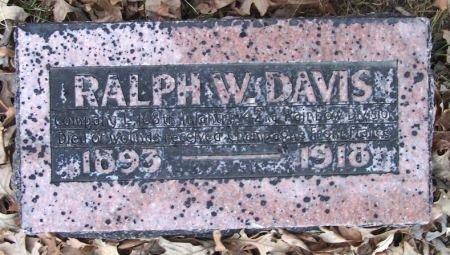 DAVIS, RALPH W. - Pottawattamie County, Iowa | RALPH W. DAVIS 