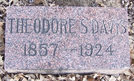 DAVIS, THEODORE S - Pottawattamie County, Iowa | THEODORE S DAVIS 