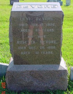 DEVORE, ROSETTA - Pottawattamie County, Iowa | ROSETTA DEVORE 
