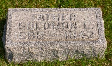 EARNEST, SOLOMON L - Pottawattamie County, Iowa | SOLOMON L EARNEST 