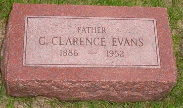 EVAND, G CLARENCE - Pottawattamie County, Iowa | G CLARENCE EVAND 