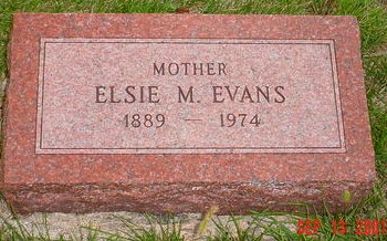 EVANS, ELSIE M - Pottawattamie County, Iowa | ELSIE M EVANS 