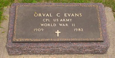 EVANS, ORVAL C - Pottawattamie County, Iowa | ORVAL C EVANS 