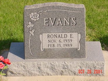 EVANS, RONALD E - Pottawattamie County, Iowa | RONALD E EVANS 