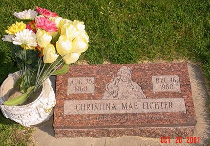 FICHTER, CHRISTINA MAE - Pottawattamie County, Iowa | CHRISTINA MAE FICHTER 
