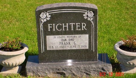FICHTER, FRANK G - Pottawattamie County, Iowa | FRANK G FICHTER 