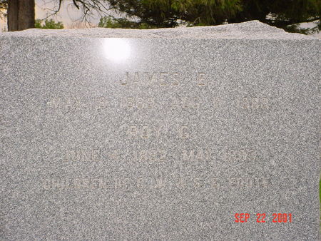 FOOTE, ROY C - Pottawattamie County, Iowa | ROY C FOOTE 