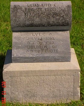 FOOTE, LEONARD E - Pottawattamie County, Iowa | LEONARD E FOOTE 