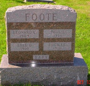 FOOTE, LUCILLE - Pottawattamie County, Iowa | LUCILLE FOOTE 