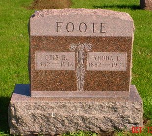 FOOTE, RHODA E - Pottawattamie County, Iowa | RHODA E FOOTE 