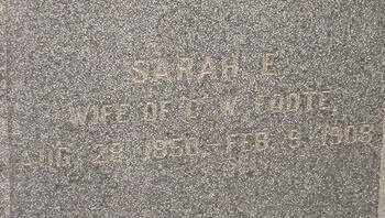 FOOTE, SARAH E - Pottawattamie County, Iowa | SARAH E FOOTE 