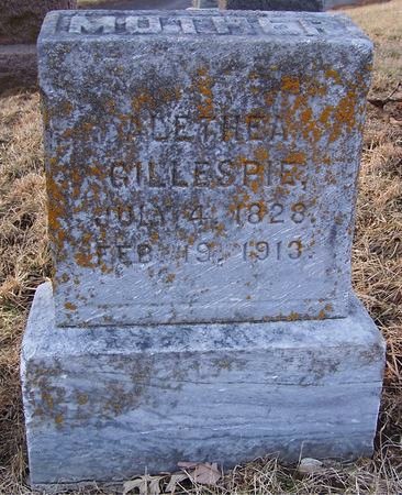 GILLESPIE, ALETHEA - Pottawattamie County, Iowa | ALETHEA GILLESPIE 