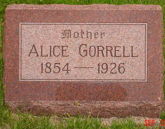 GORRELL, ALICE - Pottawattamie County, Iowa | ALICE GORRELL 