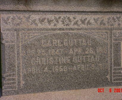 GUTTAU, CHRISTINE - Pottawattamie County, Iowa | CHRISTINE GUTTAU 