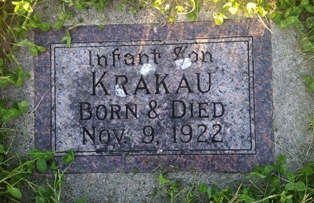KRAKAU, INFANT - Pottawattamie County, Iowa | INFANT KRAKAU 
