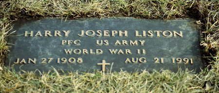 LISTON, HARRY J - Pottawattamie County, Iowa | HARRY J LISTON 