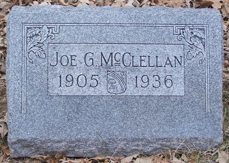 MCCLELLAN, JOE G. - Pottawattamie County, Iowa | JOE G. MCCLELLAN 