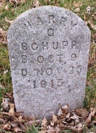 SCHUPP, HARRY G. - Pottawattamie County, Iowa | HARRY G. SCHUPP 
