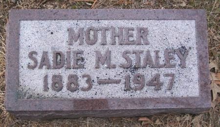 STALEY, SADIE M. - Pottawattamie County, Iowa | SADIE M. STALEY 