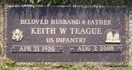 TEAGUE, KEITH W. - Pottawattamie County, Iowa | KEITH W. TEAGUE 