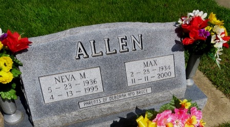 MCCAULLEY ALLEN, NEVA - Poweshiek County, Iowa | NEVA MCCAULLEY ALLEN 