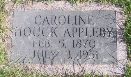 HOUCK APPLEBY, CAROLINE - Poweshiek County, Iowa | CAROLINE HOUCK APPLEBY 