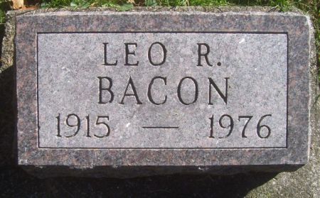 BACON, LEO R. - Poweshiek County, Iowa | LEO R. BACON 
