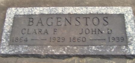 BAGENSTOS, CLARA F. (KENT) - Poweshiek County, Iowa | CLARA F. (KENT) BAGENSTOS 