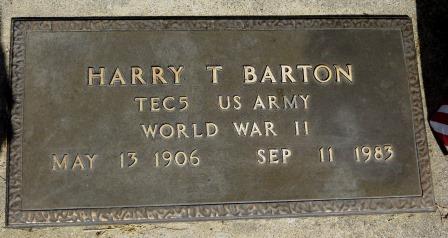 BARTON, HARRY T. - Poweshiek County, Iowa | HARRY T. BARTON 