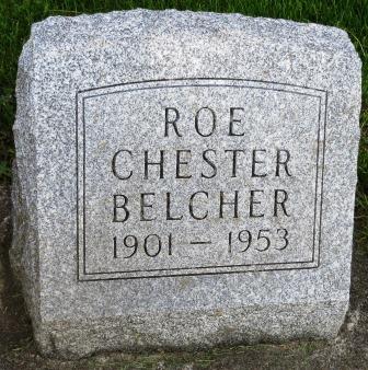 BELCHER, ROE CHESTER - Poweshiek County, Iowa | ROE CHESTER BELCHER 
