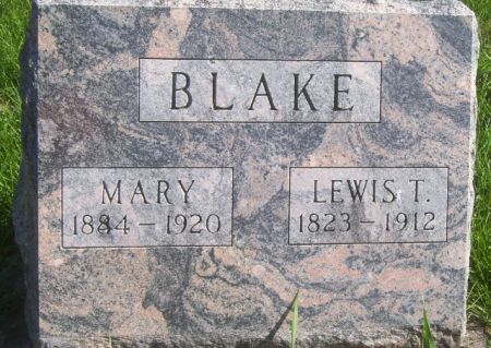BLAKE, LEWIS T. - Poweshiek County, Iowa | LEWIS T. BLAKE 