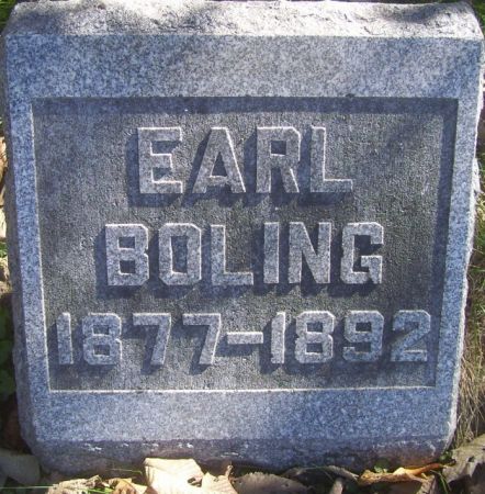 BOLING, EARL - Poweshiek County, Iowa | EARL BOLING 