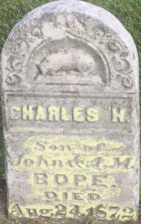 BOPE, CHARLES  H. - Poweshiek County, Iowa | CHARLES  H. BOPE 