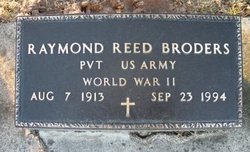 BRODERS, RAYMOND REED - Poweshiek County, Iowa | RAYMOND REED BRODERS 