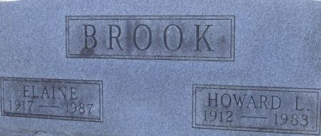 BROOK, HOWARD L. - Poweshiek County, Iowa | HOWARD L. BROOK 