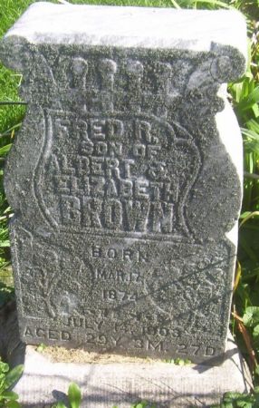 BROWN, FRED R. - Poweshiek County, Iowa | FRED R. BROWN 