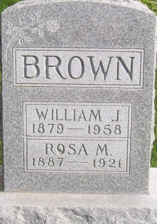 BROWN, WILLIAM J. - Poweshiek County, Iowa | WILLIAM J. BROWN 