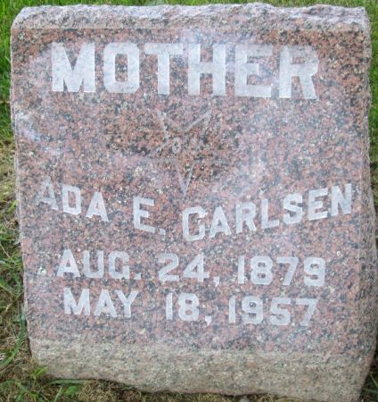 CARLSEN, ADA E. - Poweshiek County, Iowa | ADA E. CARLSEN 