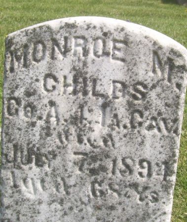 CHILDS, MONROE M. - Poweshiek County, Iowa | MONROE M. CHILDS 