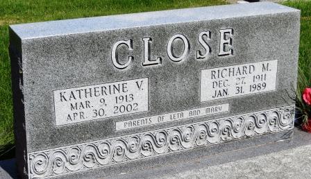 CLOSE, KATHERINE V. - Poweshiek County, Iowa | KATHERINE V. CLOSE 
