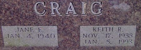 CRAIG, KEITH R. - Poweshiek County, Iowa | KEITH R. CRAIG 