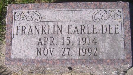 DEE, FRANKLIN EARLE - Poweshiek County, Iowa | FRANKLIN EARLE DEE 
