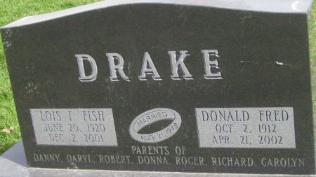 DRAKE, LOIS I(RENE) (FISH) - Poweshiek County, Iowa | LOIS I(RENE) (FISH) DRAKE 