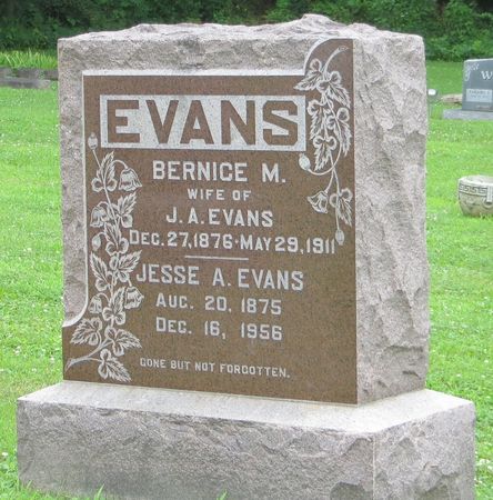 EVANS, BERNICE M. - Poweshiek County, Iowa | BERNICE M. EVANS 