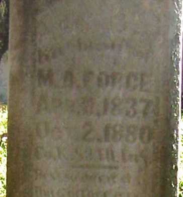 FORCE, MARY ANN (GAUNT) - Poweshiek County, Iowa | MARY ANN (GAUNT) FORCE 