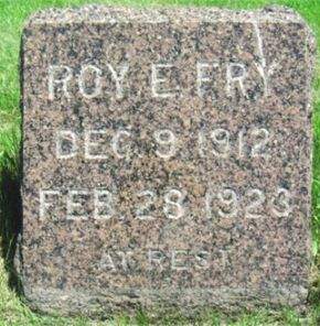 FRY, ROY E. - Poweshiek County, Iowa | ROY E. FRY 