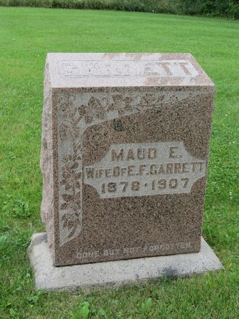 GARRETT, MAUD E. - Poweshiek County, Iowa | MAUD E. GARRETT 