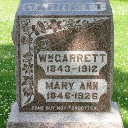 GARRETT, MARY ANN - Poweshiek County, Iowa | MARY ANN GARRETT 
