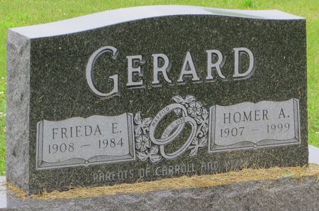 GERARD, FRIEDA E. - Poweshiek County, Iowa | FRIEDA E. GERARD 