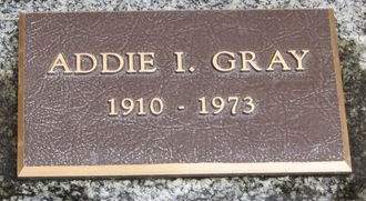 GRAY, ADDIE I. - Poweshiek County, Iowa | ADDIE I. GRAY 